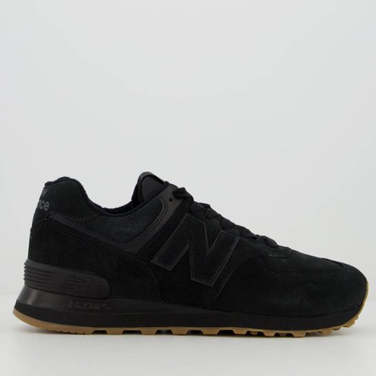 Tênis New Balance 574V2 Preto e Marrom