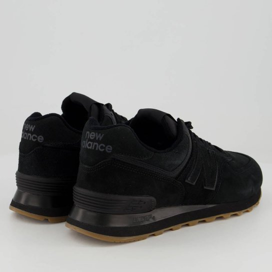 Tênis New Balance 574V2 Preto e Marrom
