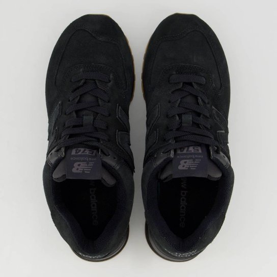 Tênis New Balance 574V2 Preto e Marrom
