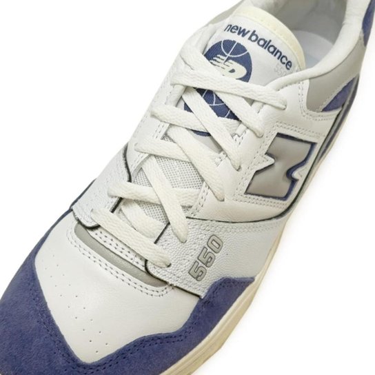 Tênis New Balance BB550BWG Branco Azul