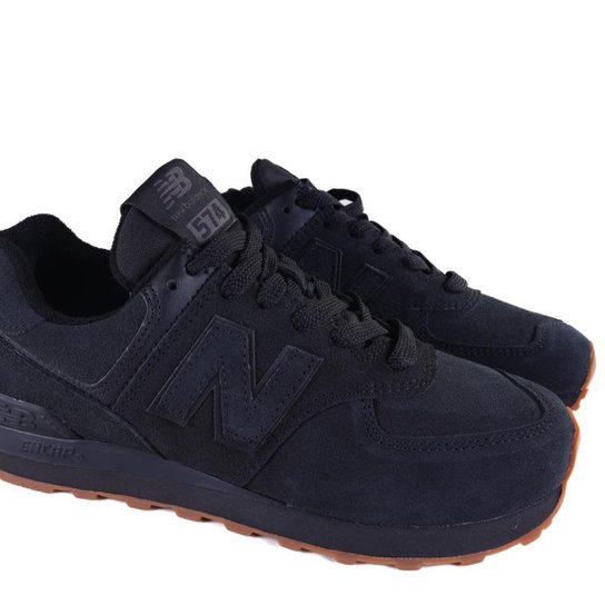 Tênis New Balance Casual Camurça All Black