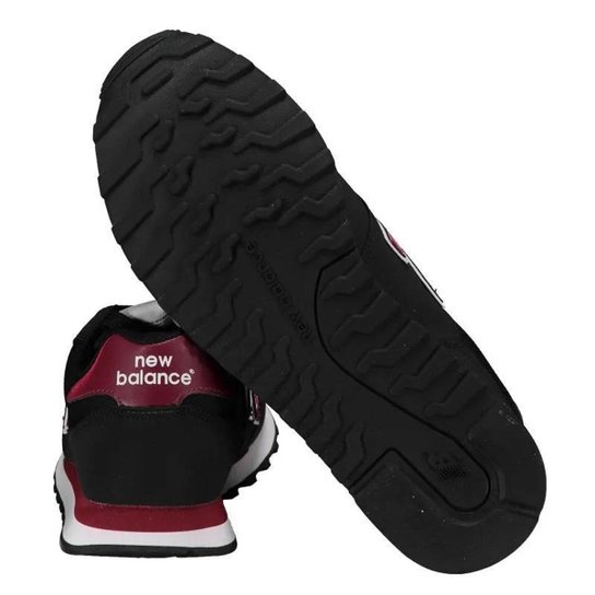 Tênis New Balance Classic 500v2 Masculino - Preto/Vermelho