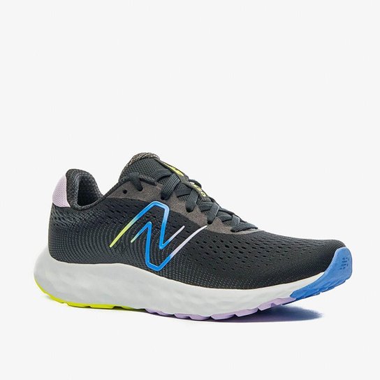 Tênis New Balance Feminino W520v8 Preto/Lilas