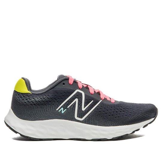 Tênis New Balance Feminino W520v8 Preto/Rosa