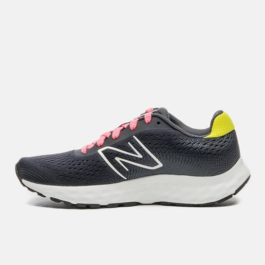 Tênis New Balance Feminino W520v8 Preto/Rosa