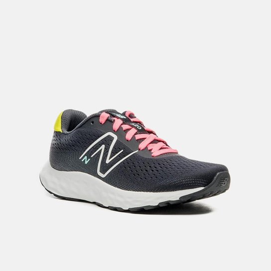 Tênis New Balance Feminino W520v8 Preto/Rosa