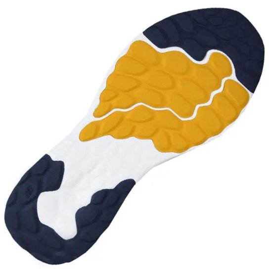 Tênis New Balance Fresh Foam Arishi V4 Azul/Laranja Masculino