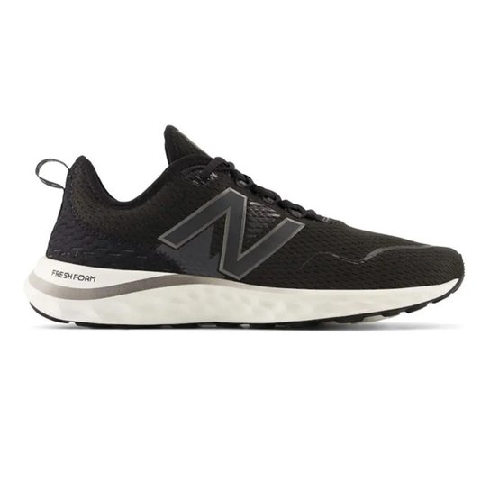 Tênis New Balance Fresh Foam Preto/Branco - Masculino