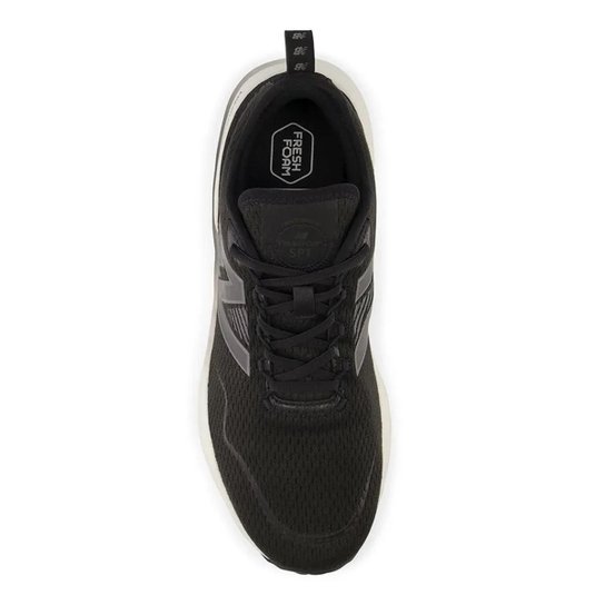 Tênis New Balance Fresh Foam Preto/Branco - Masculino