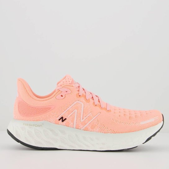 Tênis New Balance Fresh Foam X 1080 V12 Feminino Salmão