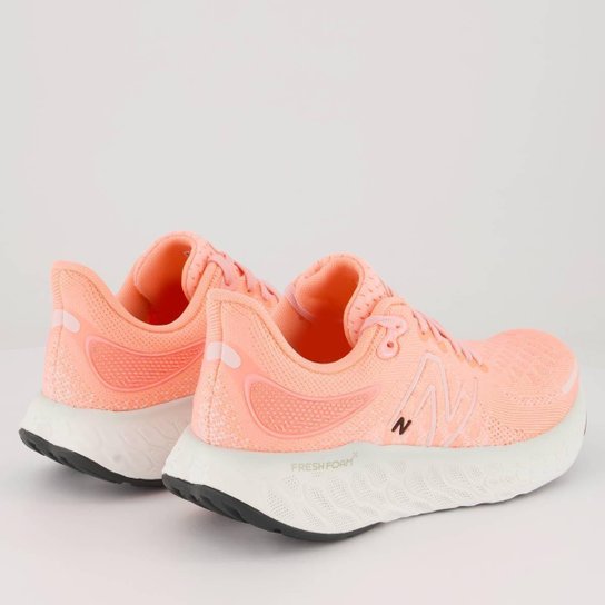 Tênis New Balance Fresh Foam X 1080 V12 Feminino Salmão