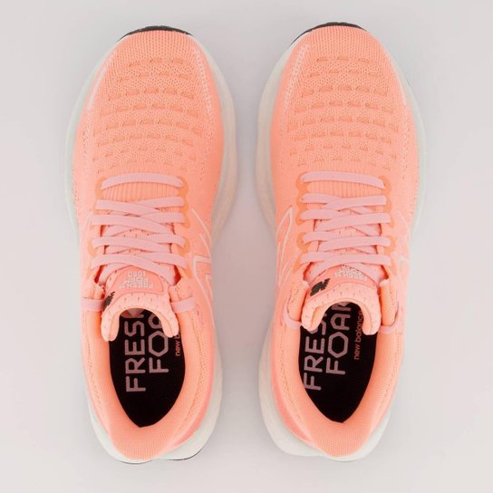 Tênis New Balance Fresh Foam X 1080 V12 Feminino Salmão