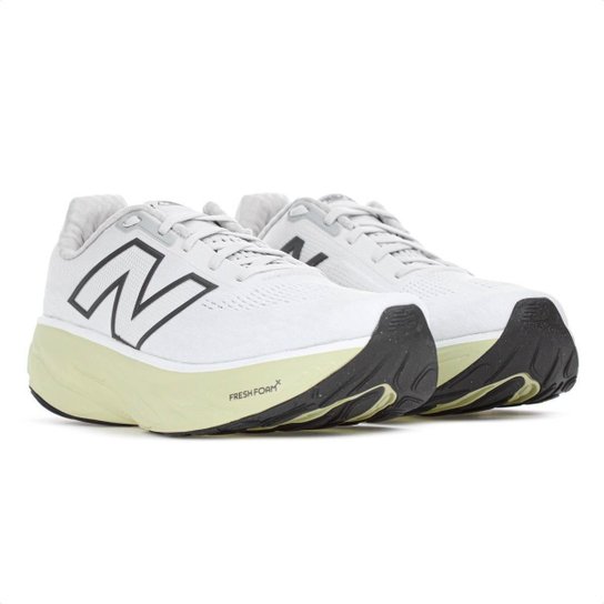 Tênis New Balance Fresh Foam X 1080 V14 Cinza Claro - Masculino