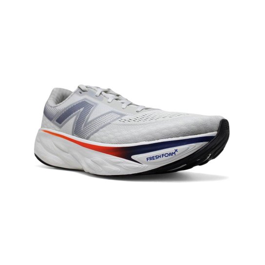 Tenis New Balance Fresh Foam X 1080 V14 - masculino - branco e azul