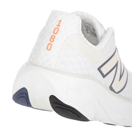 Tênis New Balance Fresh Foam X 1080 V14 Off White e Cinza - Masculino