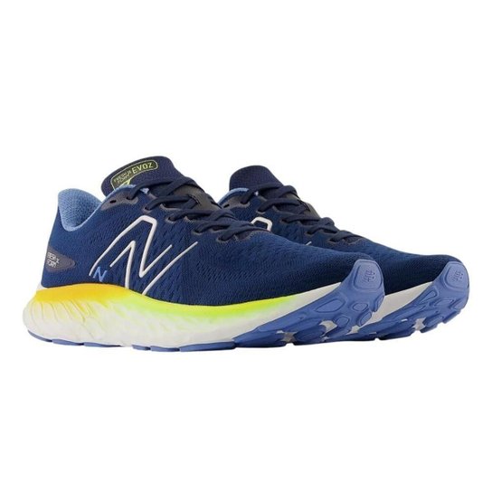 Tênis New Balance Fresh Foam X Evoz V3 Corrida Marinho - Masculino 44