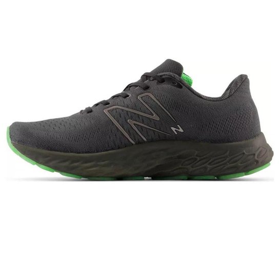 Tênis New Balance Fresh Foam X EVOZ V3 Masculino Chumbo e Verde