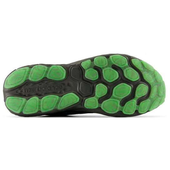 Tênis New Balance Fresh Foam X EVOZ V3 Masculino Chumbo e Verde