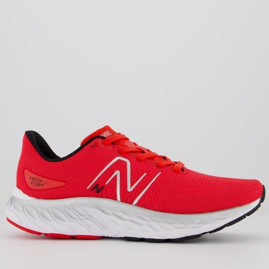 Tênis New Balance Fresh Foam X Evoz V3 Vermelho