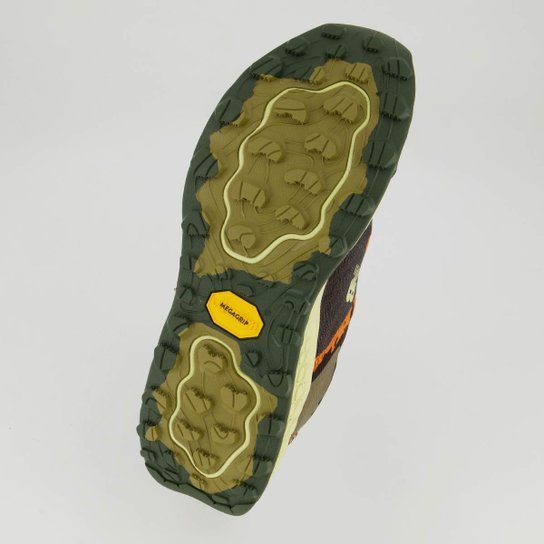 Tênis New Balance Fresh Foam X Hierro V7 Laranja e Verde