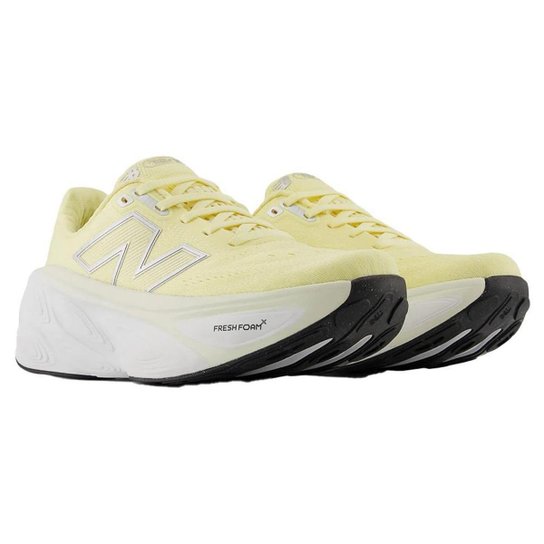 Tênis New Balance Fresh Foam X More V5 Limão Feminino