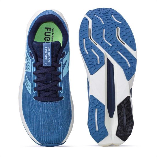 Tênis New Balance Fuelcell Propel V5 Azul - Feminino
