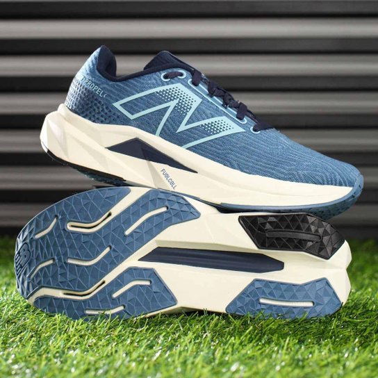Tênis New Balance Fuelcell Propel V5 Azul - Feminino
