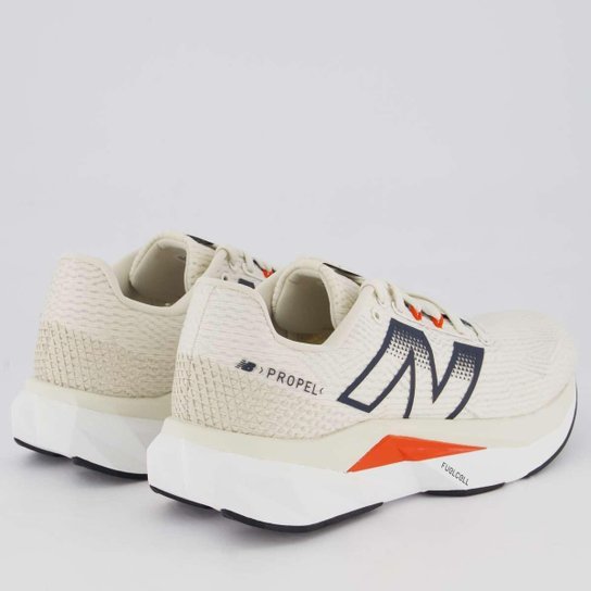 Tênis New Balance Fuelcell Propel V5 Bege