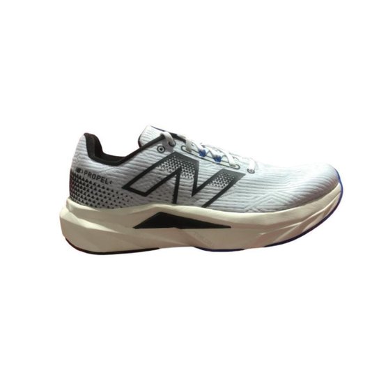 TENIS NEW BALANCE FUELCELL PROPEL V5 MASCULINO-CINZACLARO/PRETO