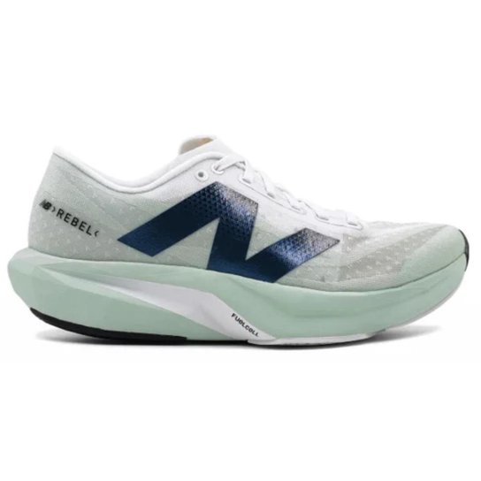 Tênis New Balance Fuelcell Rebel V4 Verde Claro Masculino Tamanho:40;Gênero:Masculino;Cor: