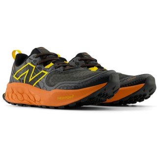 Tênis New Balance Hierro V8 Preto/Laranja Masculino