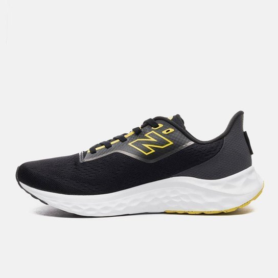 Tênis New Balance Masculino Arishi V4 Preto/Amarelo