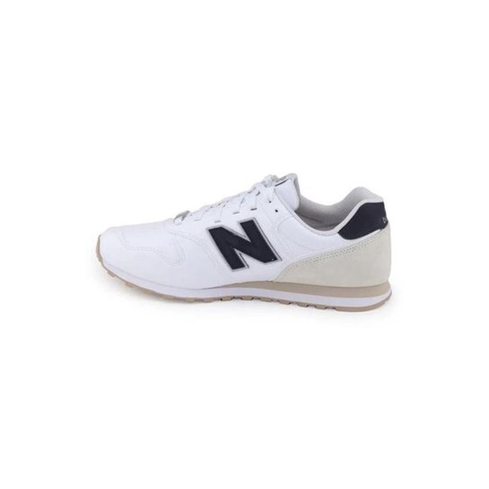Tênis New Balance ML373NE2 Branco / Preto / Bege 42