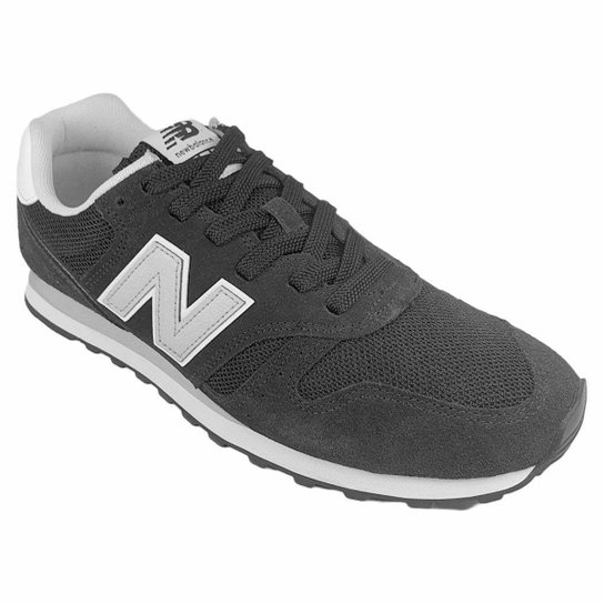 Tênis New Balance ML373v2 Masculino Preto e Prata