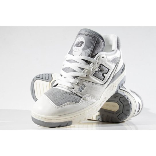 Tênis New Balance - Nb 550 Branco/Cinza