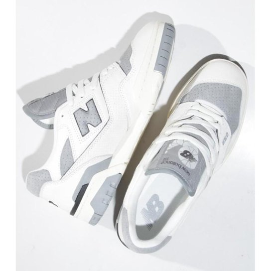 Tênis New Balance - Nb 550 Branco/Cinza