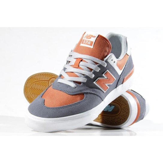 Tênis New Balance - Nb Numeric 574 Vulc Light Mushroom