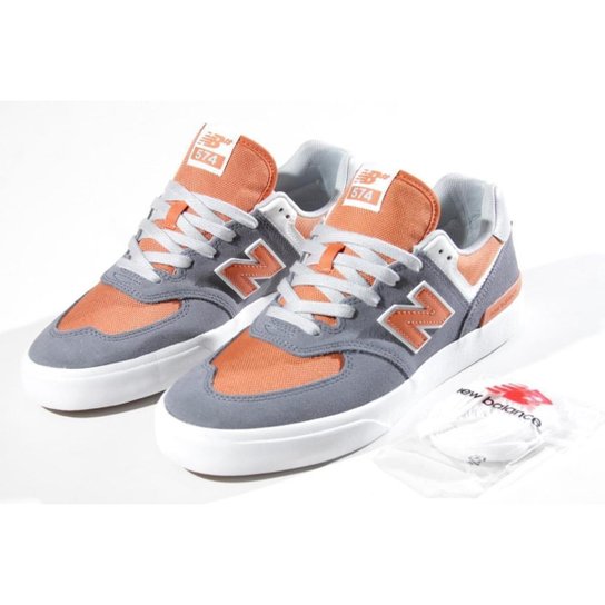 Tênis New Balance - Nb Numeric 574 Vulc Light Mushroom