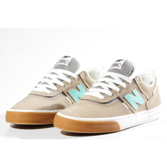 Tênis New Balance - Nb Numeric Jamie Foy 306 Bege/Turquesa