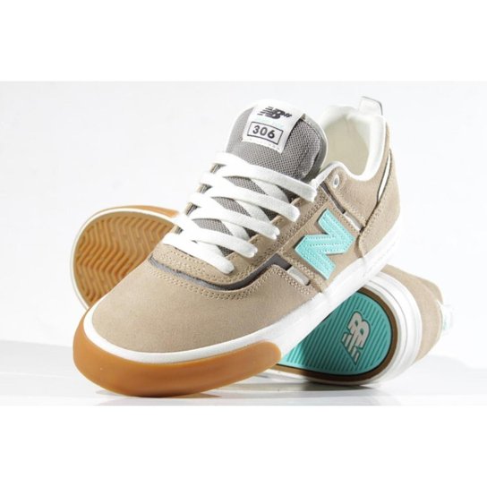 Tênis New Balance - Nb Numeric Jamie Foy 306 Bege/Turquesa