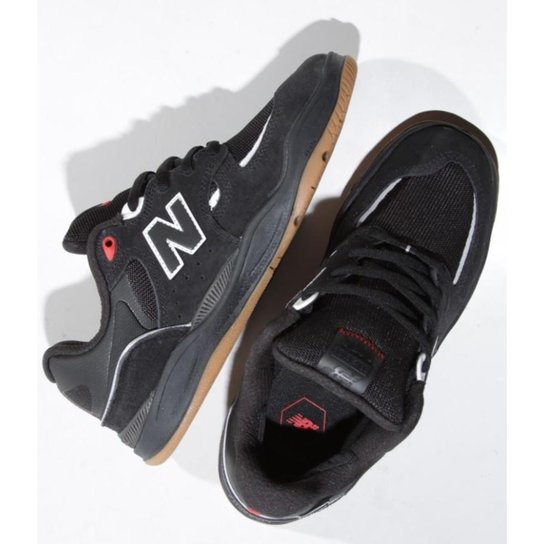 Tênis New Balance - NB Numeric Tiago Lemos 1010 Preto/Branco/Vermelho