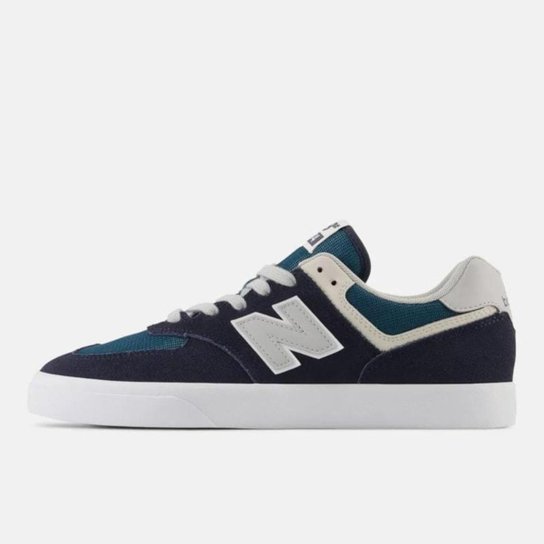 Tênis New Balance Numeric 574 Vulc Marinho Petrol