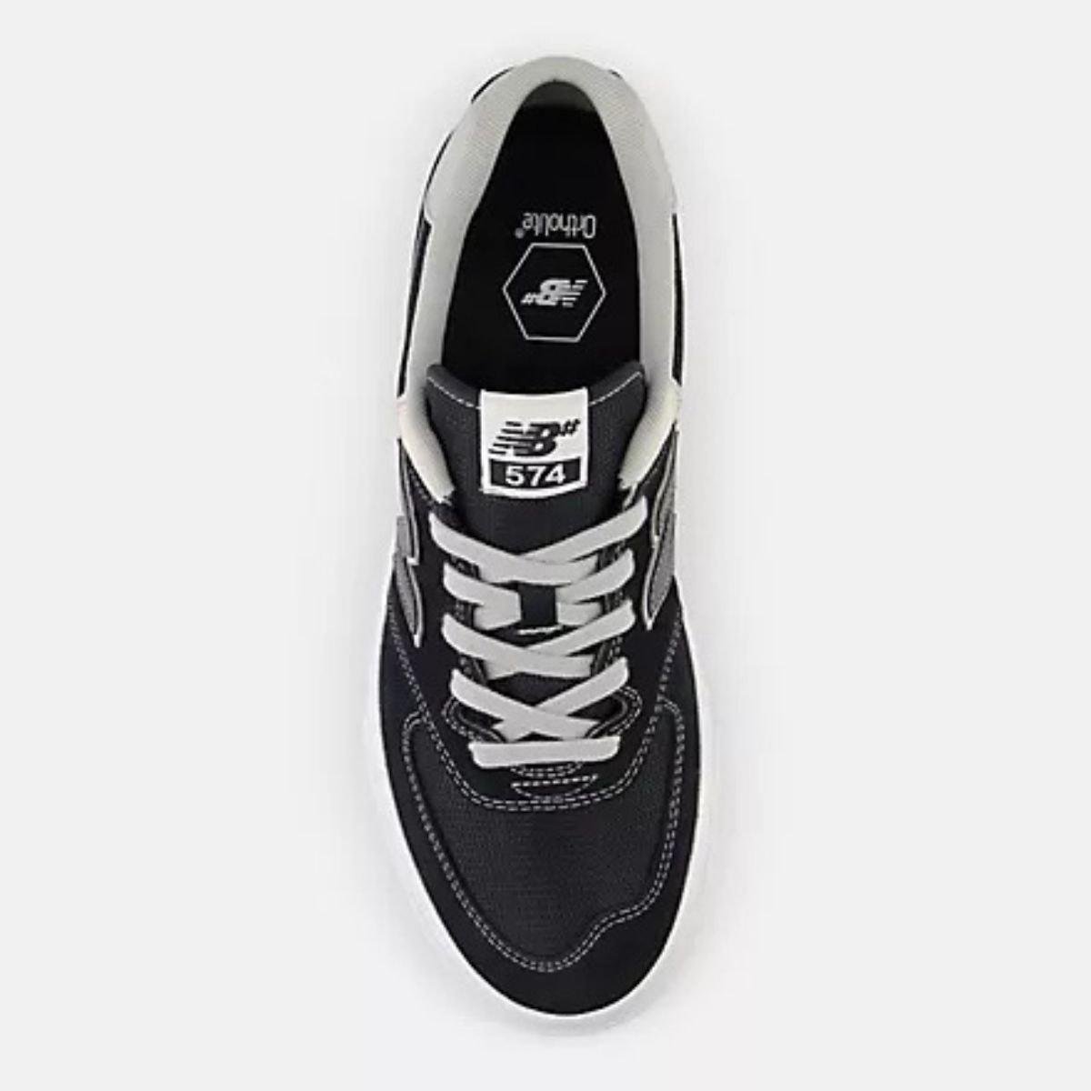 Tênis New Balance Numeric 574 Vulc Preto Branco Loja SAO Store