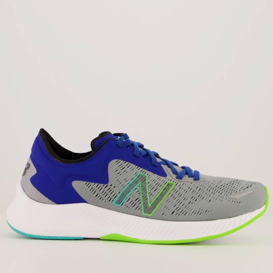 Tênis New Balance Pesu Cinza e Azul