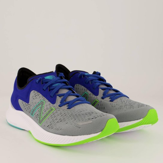 Tênis New Balance Pesu Cinza e Azul
