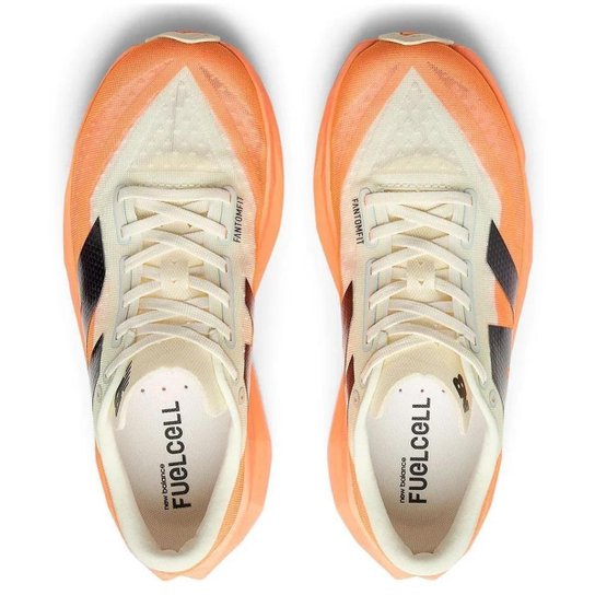 TENIS NEW BALANCE REBEL V4 LARANJA BRANCO MASCULINO