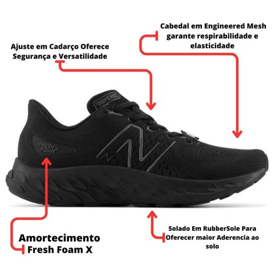 Tenis New Balance Running Masculino Evoz V3