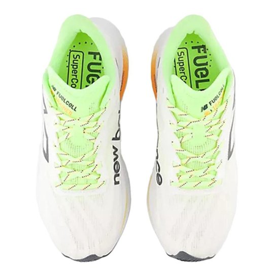 Tênis New Balance SuperComp Trainer V2 Feminino 39 Branco e Verde