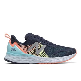 Tênis New Balance Tempo Feminino Marinho E Laranja