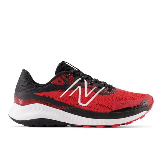Tênis New Balance Trail Running Nitrel 5 Vermelho/Preto Masculino